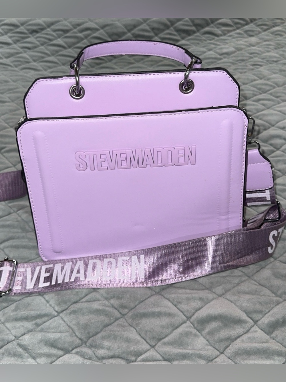 Steve Madden Lavender Crossbody/Top Handle Purse 💜